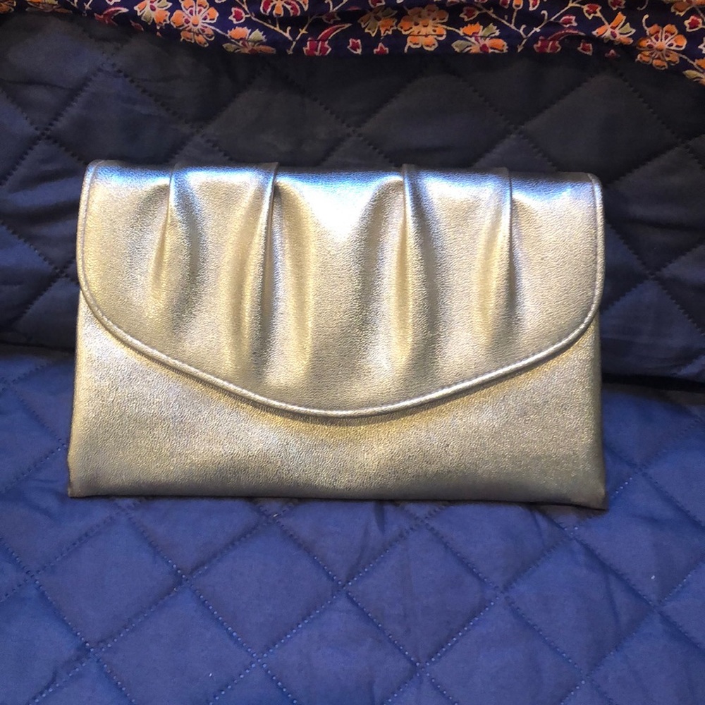 Elegant Gold Clutch